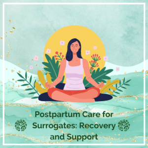 Postpartum Care for Surrogates: Recovery and Support
